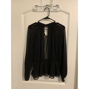 Black Express blouse